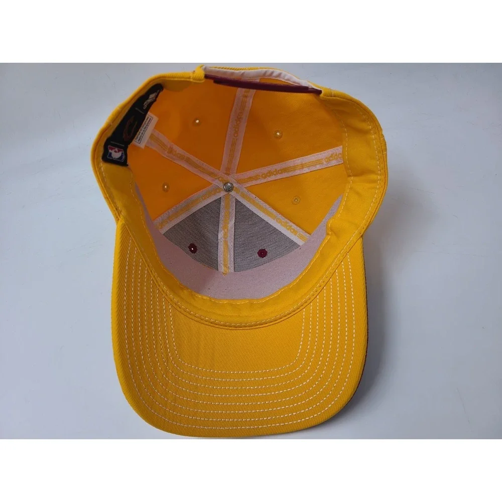 Cleveland‎ Cavaliers Hat Snapback Adidas Red Yellow NBA Men Nylon Blend Casual